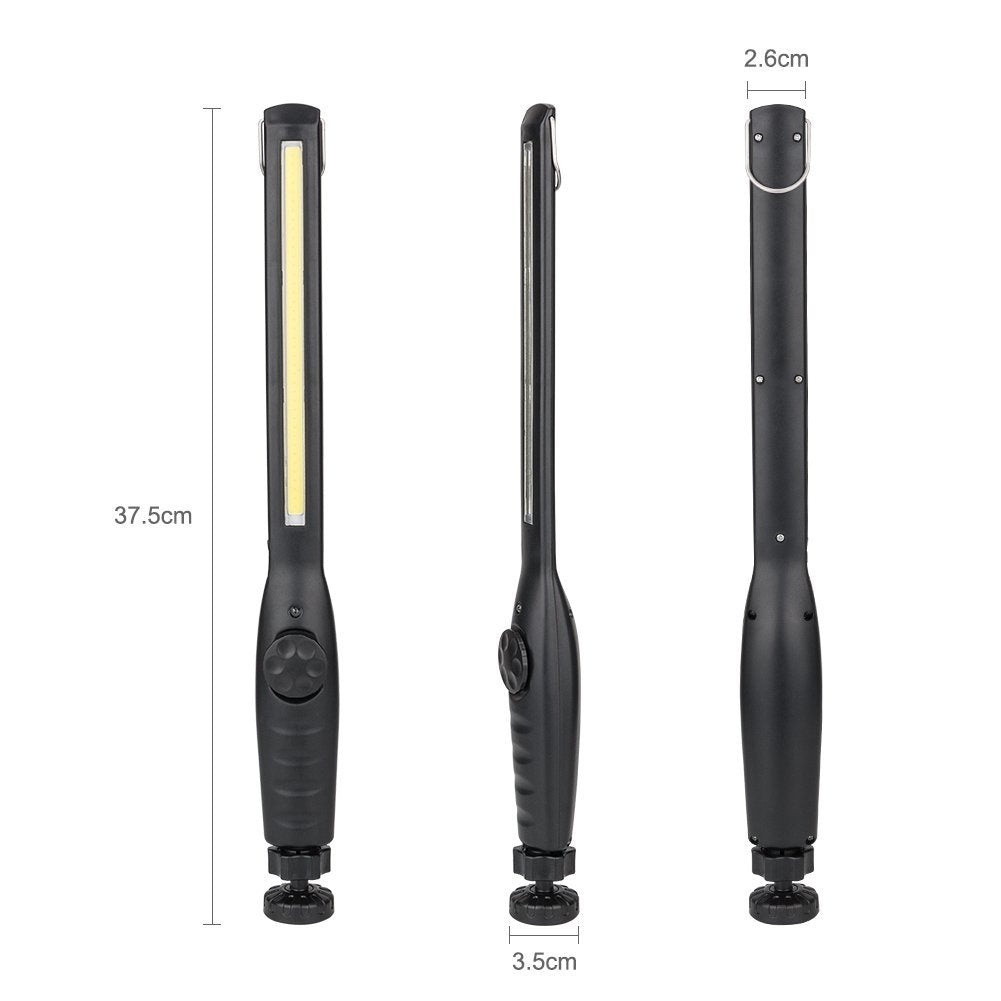 COB-LED WORK LAMP | ULTRA SLIM TYPE | MULTI-POSITION | USB + 220V POWER ADAPTER (CSW580)