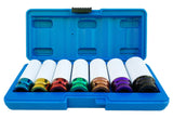 THIN-WALLED IMPACT SOCKET SET WITH PROTECTION | 12.5 MM (1/2") | 7 PCS. (SK7207)