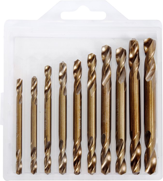 10 PCS SET DOU END MET TWI DRILL 3-6MM (YT-40025)