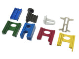 LOCKING DEVICE SET | SUITABLE FOR MOST CARS | 8 PCS. (SK3413)