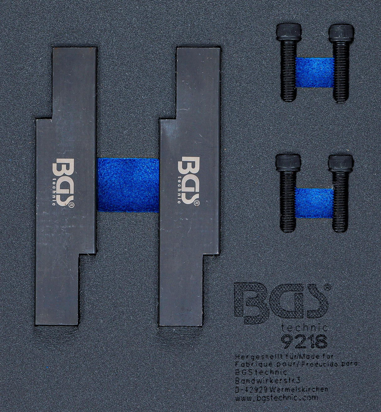 TOOL TRAY 1/6: ENGINE TIMING TOOL SET | FOR PORSCHE MACAN 3.0S / 3.6 TURBO (9218)