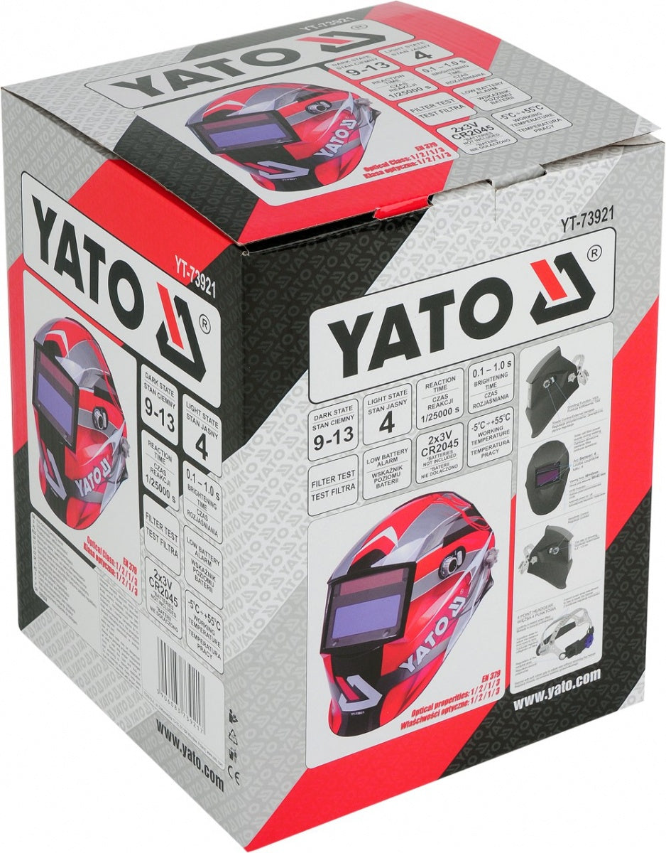 AUTO- DARKENING WELDING HELMET (YT-73921)