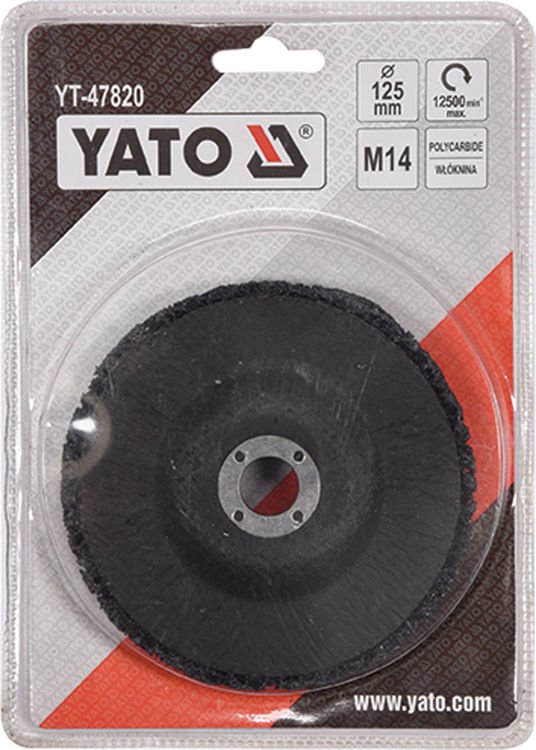 CUP BRUSH 125MM M14 POLY ABRASIVE (YT-47820)