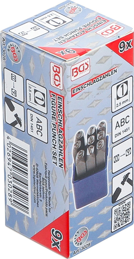 FIGURE PUNCH SET | 2.5 MM (3028)