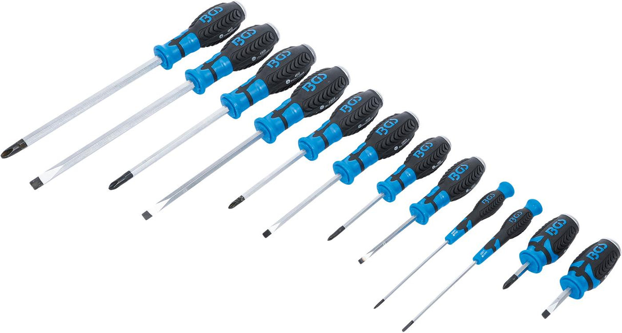 SCREWDRIVER SET | WITH 6.3 MM (1/4") INTERNAL SQUARE | 12 PCS. (7896)