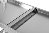 FOLDABLE WORK TABLE WITH BACKSPLASH (YG-09021)