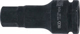 IMPACT BIT SOCKET | LENGTH 100 MM | 20 MM (3/4") DRIVE | INTERNAL HEXAGON 24 MM (6185-H24)
