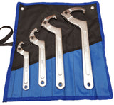 HOOK TYPE / SLIP JOINT WRENCH SET | ROUND TIP | 19 - 170 MM | 4 PCS. (H6818)