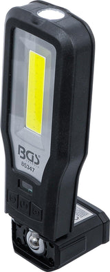 COB-LED WORK LAMP | FOLDABLE | WITH CHARGING STATION (85347)