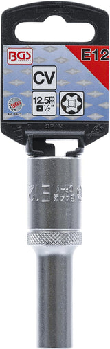 SOCKET, E-TYPE, DEEP | 12.5 MM (1/2") DRIVE | E12 (6442)