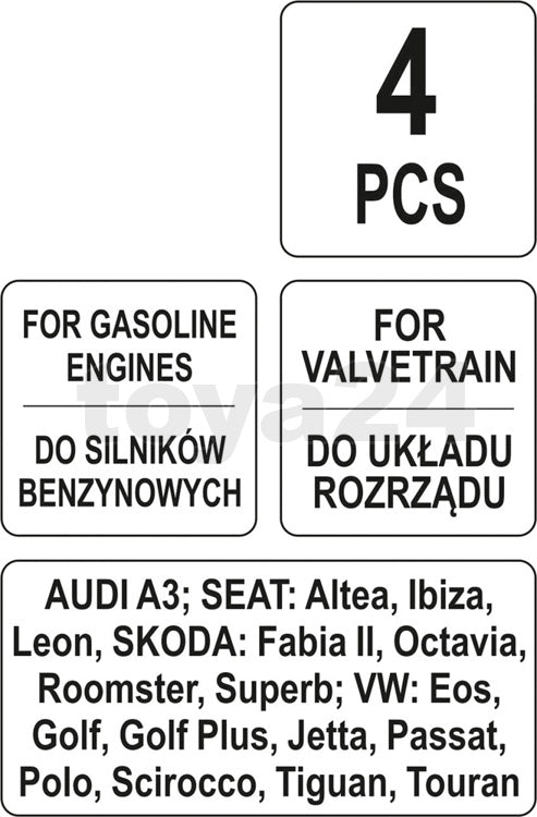 TIMING LOCKING SET VAG 1.4-1.6 FSI (YT-06017)