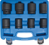 IMPACT SOCKET SET | 20 MM (3/4") DRIVE | 22 - 38 MM | 8 PCS. (5240)