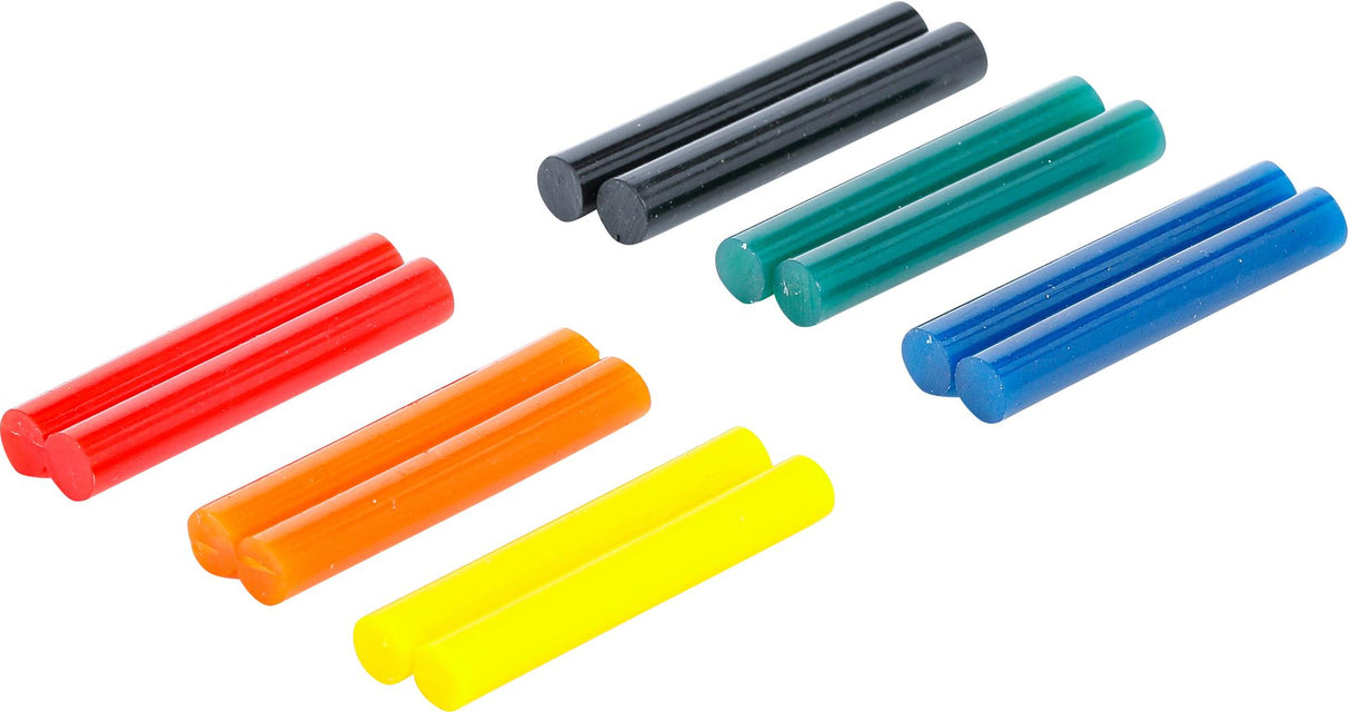 GLUE STICKS | COLORED | Ø 7.5 MM, 50 MM | 12 PCS. (80849)