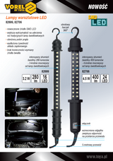 CABLE WORKSHOP LED LAMP 3,2W (82699)