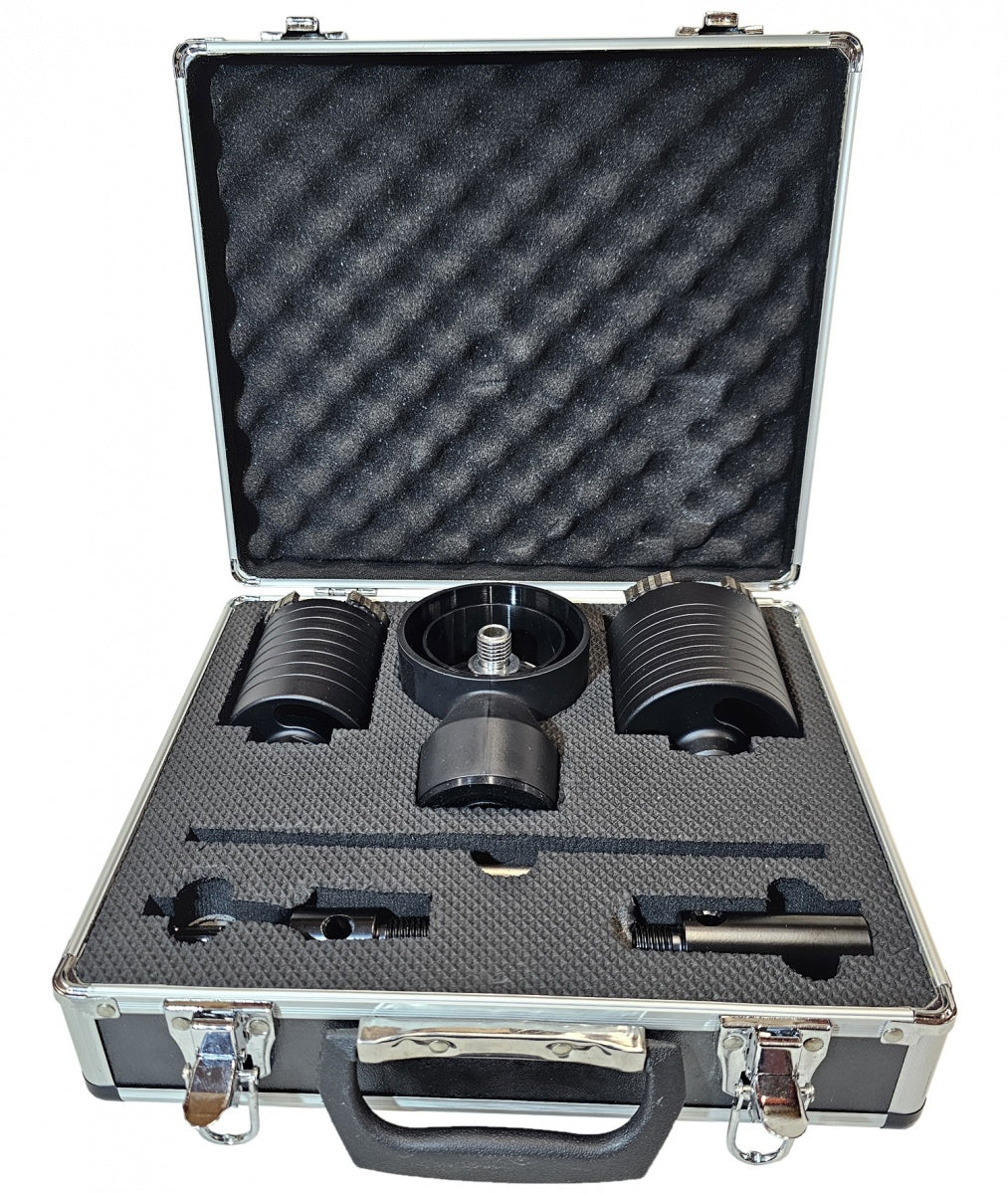 DIAMOND CORE DRILL BIT SET | SDS | 68 - 82 MM | DUST EXTRACTION (SR001)