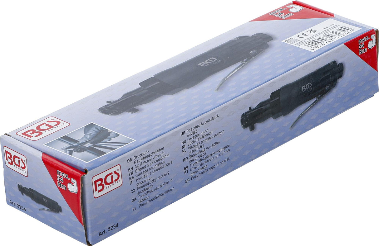 AIR RATCHET WRENCH | 6.3 MM (1/4") | 34 NM (3234)