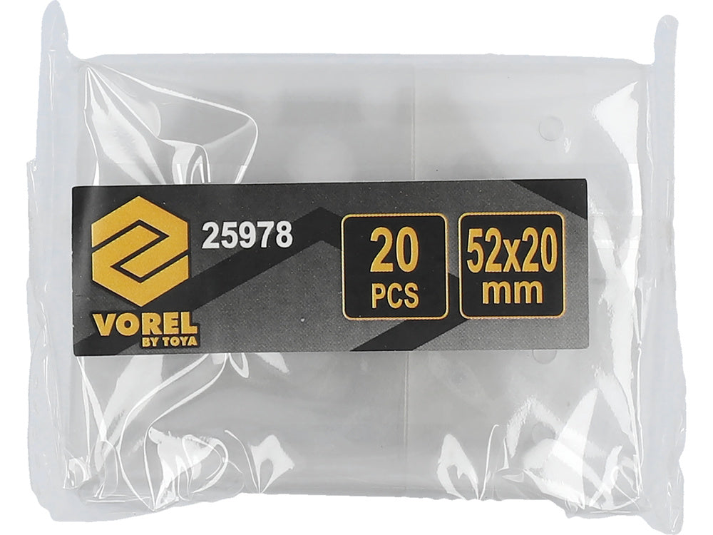 TRAPEZOID BLADES 20 PCS (25978)