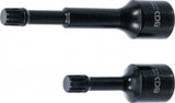 SPECIAL IMPACT BIT SOCKET SET | 12.5 MM (1/2") DRIVE | SPLINE (FOR XZN) M12 | FOR VAG | 2 PCS. (74590)