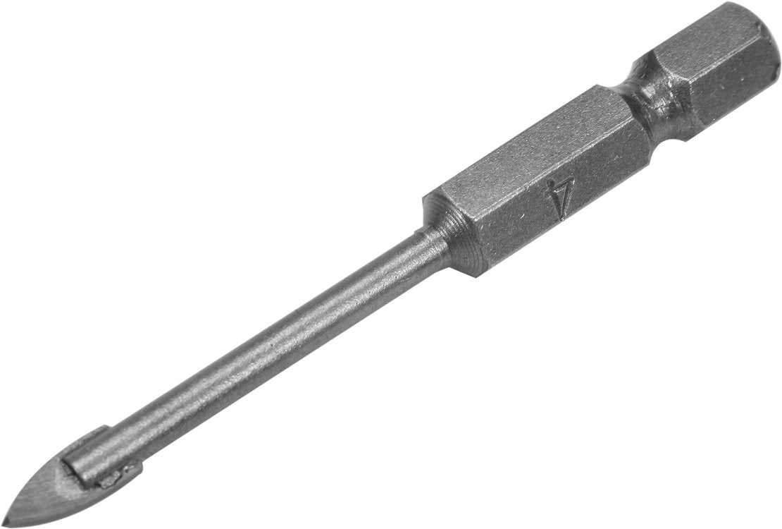 GLASS AND TILE DRILL WITH HEX SHANK 4MM (21701)