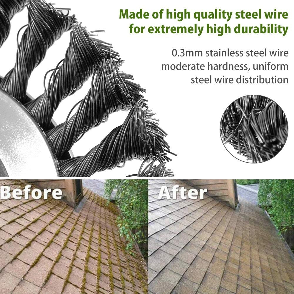 BRUSH POT TYPE | FOR TRIMMERS | TWISTED | 200 MM (DB0200)