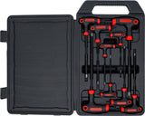 T-HANDLE L-TYPE WRENCH SET | T-STAR TAMPERPROOF (FOR TORX) | T10 - T50 | 9 PCS. (7880)