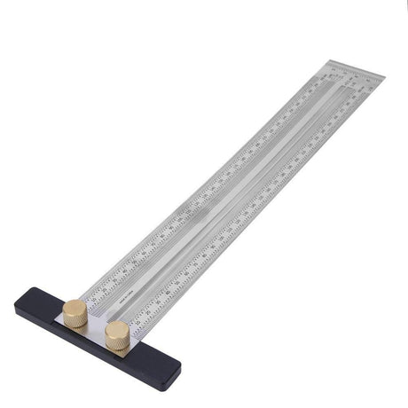 MARKING / SCRIBING RULER | STAINLESS STEEL | T-SHAPED | 300 MM (SR300)