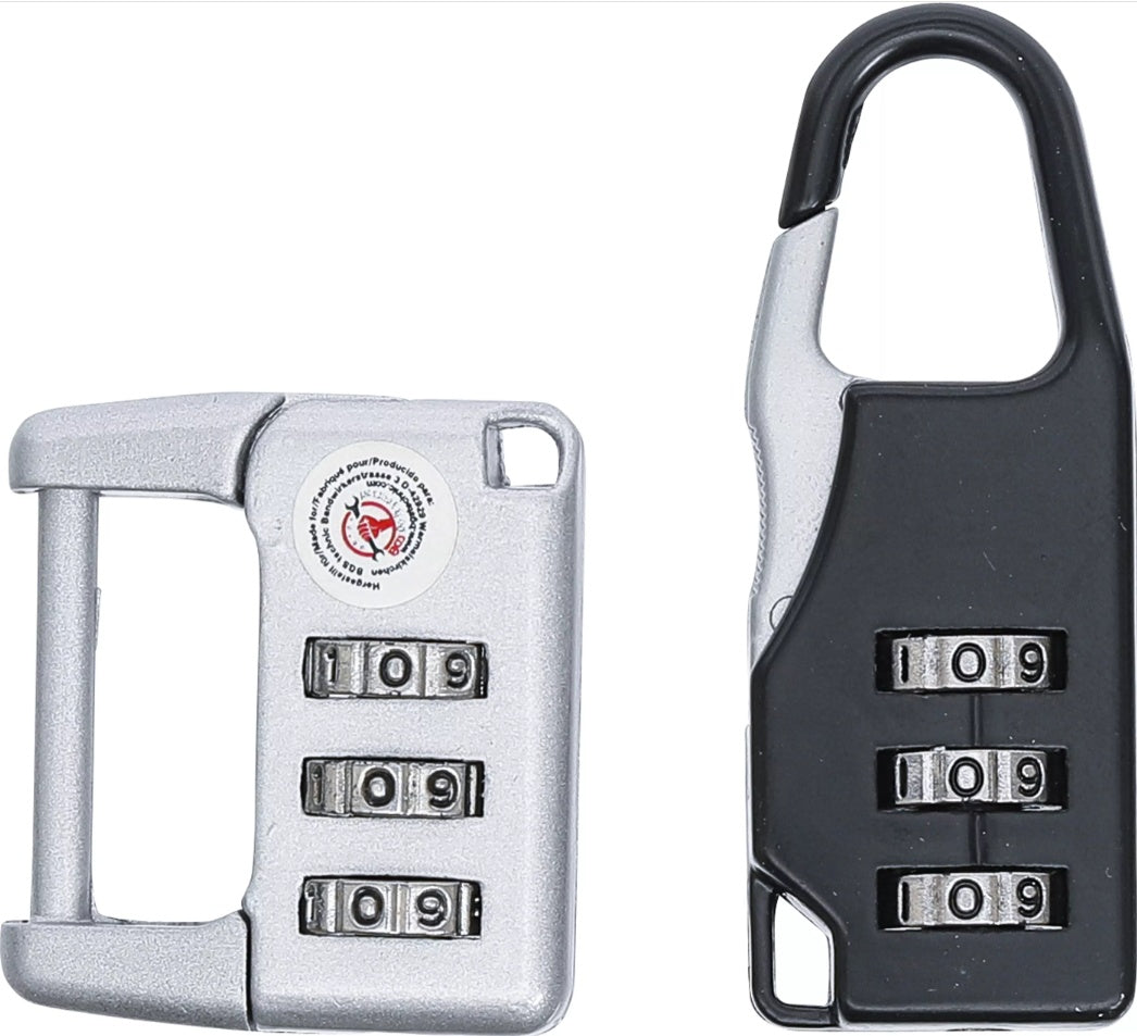 COMBINATION LUGGAGE LOCK SET | 2 PCS. (85809)