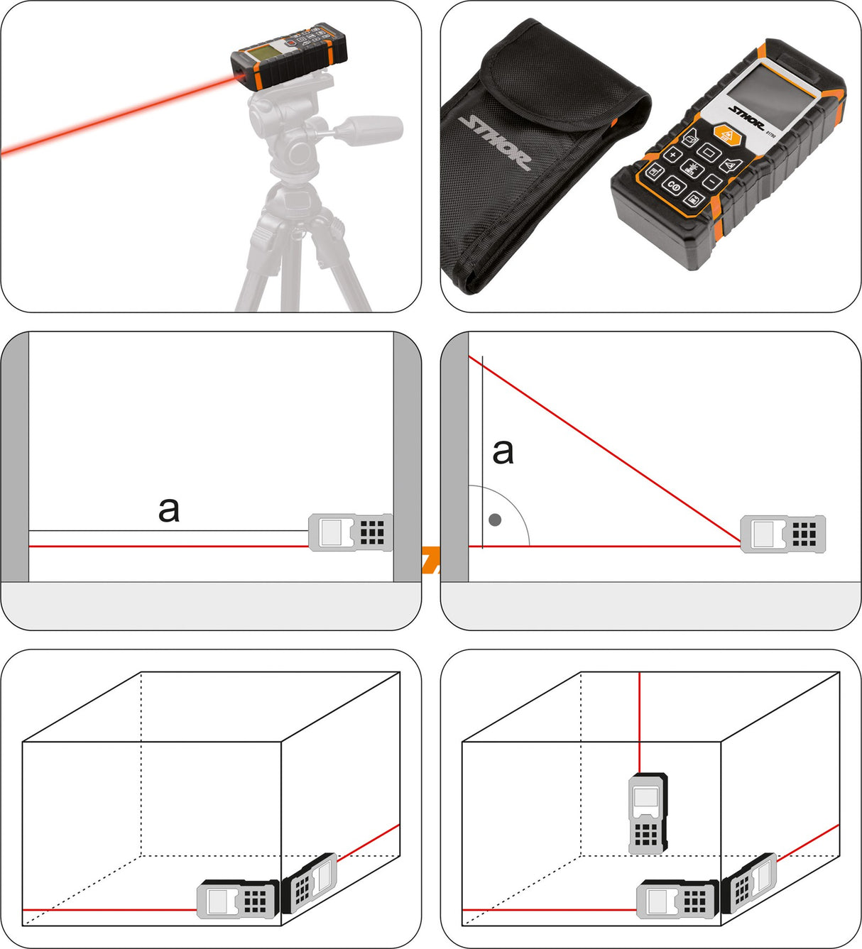 LASER DISTANCE METER 40 M (81790)