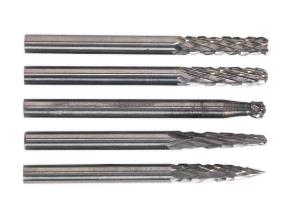 TUNGSTEN CARBIDE BURR SET | TUNGSTEN CARBIDE | 5 PCS. (CB5M)