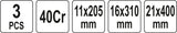 3 PC REMOVAL TOOL  KIT (YT-47301)