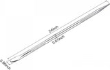 PRY BAR / CROWBAR | WITH ROUNDED ENDS | CHROMED | 40CR ∅17 X 600 MM (RC600)