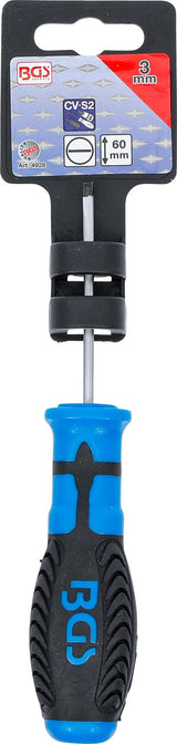SCREWDRIVER | SLOT SL 3 MM | BLADE LENGTH 60 MM (4928)