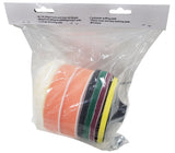 POLISHING AND GRINDING PAD SET | Ø 125 MM | 12 PCS. (BK1001)