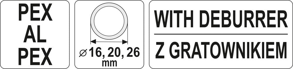 PIPE CALIBRATOR 16/20/26 W. DEBURER (YT-22374)