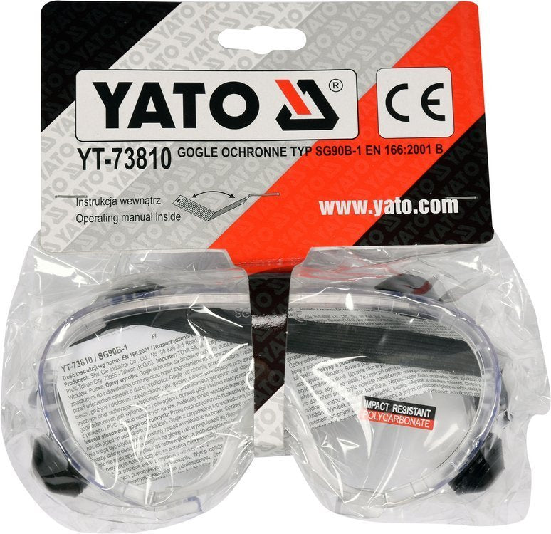 SAFETY GOGGLES WITH INDIRECT VENTILAT. (YT-73810)