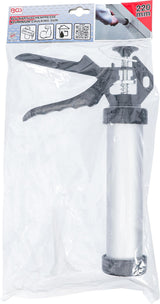 ALUMINIUM CAULKING GUN, FOR CARTRIDGES | 220 MM (3511)