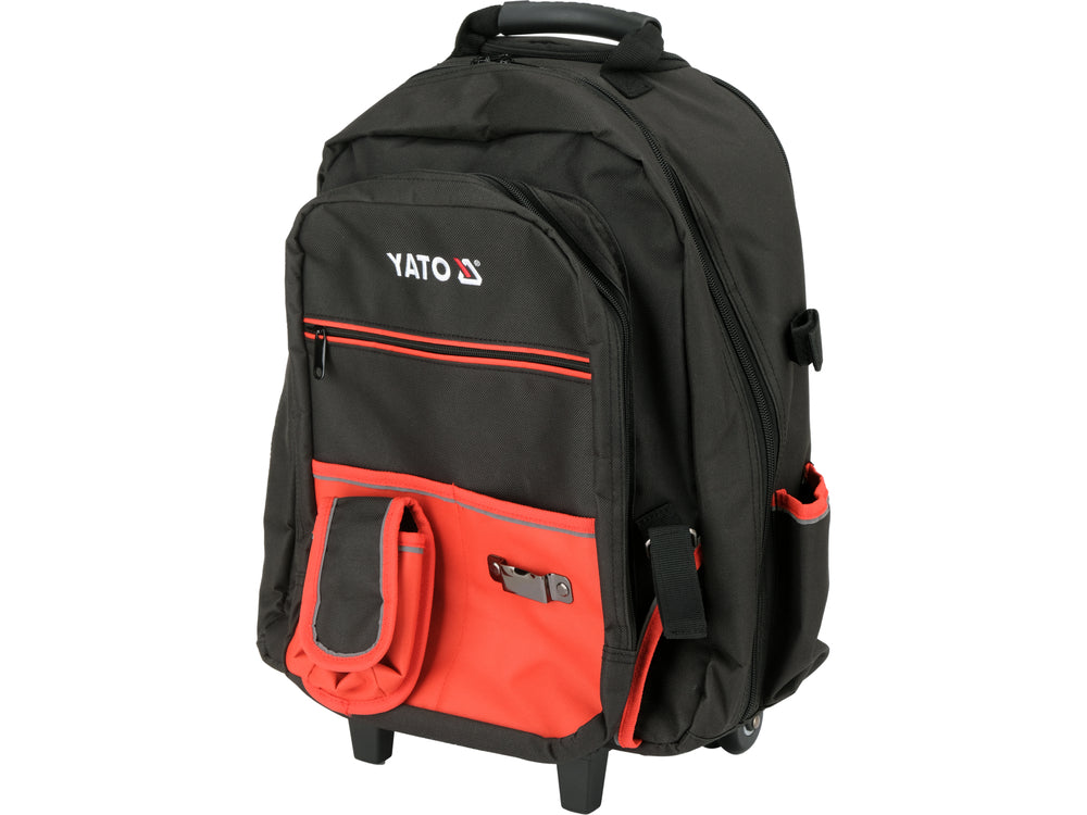 TROLLEY TOOL BACKPACK WITH HARD BASE 27L (YT-74287)