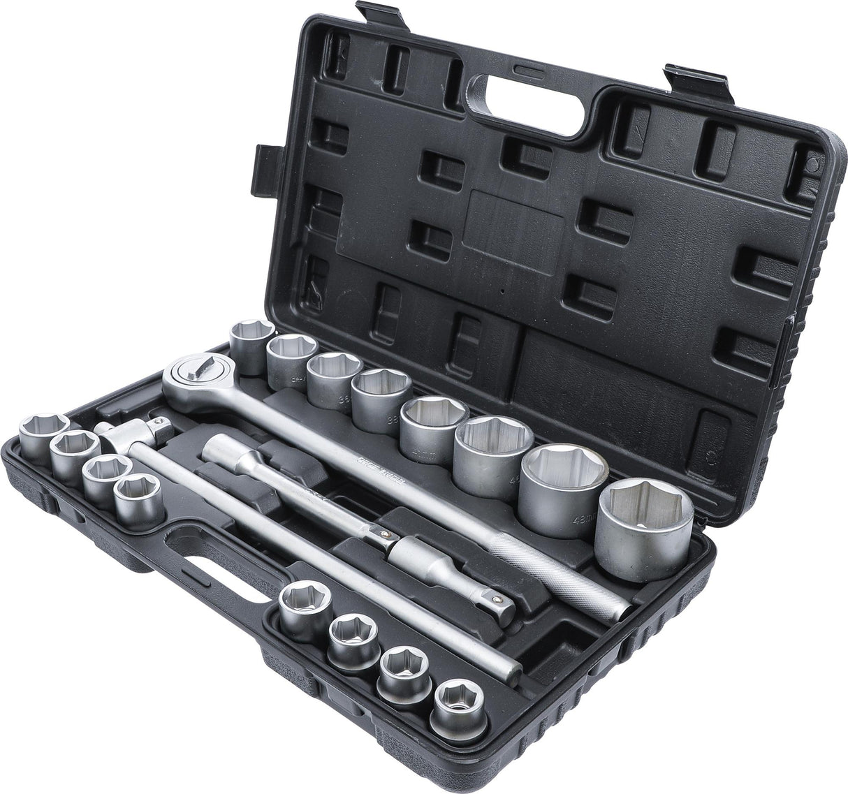 SOCKET SET | 20 MM (3/4") DRIVE | 19-50 MM | 20 PCS. (1202)