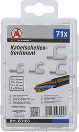 CABLE CLAMP SET | 71 PCS. (88166)