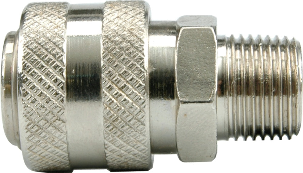 QUICK COUPLER TYPE D EXTERNAL THREAD 1/4 (81370)