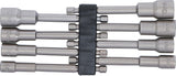SOCKET SET, HEXAGON | EXTRA LONG | 6.3 MM (1/4") DRIVE | FOR ELECTRIC DRILLS | 6 - 13 MM | 8 PCS. (2759)