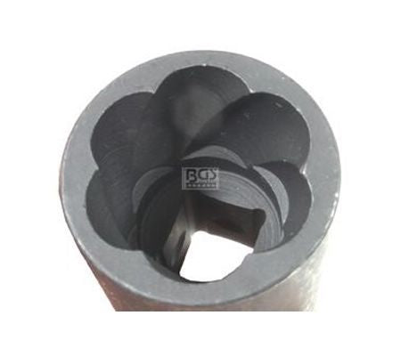 TWIST SOCKET (SPIRAL PROFILE) / SCREW EXTRACTOR | 10 MM (3/8") DRIVE | 17 MM (5277)