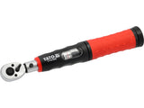 TORQUE WRENCH | 6.3 MM (1/4") | 5 - 25 NM | WITH BITS | 11 PCS (YT-07840)