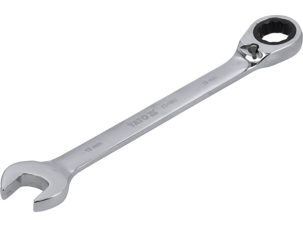 RATCHET COMBINATION WRENCH 19MM (YT-1662)
