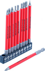 ANTI-SLIP BIT SET | MAGNETIC | 110 MM | 10 PCS. (20812)