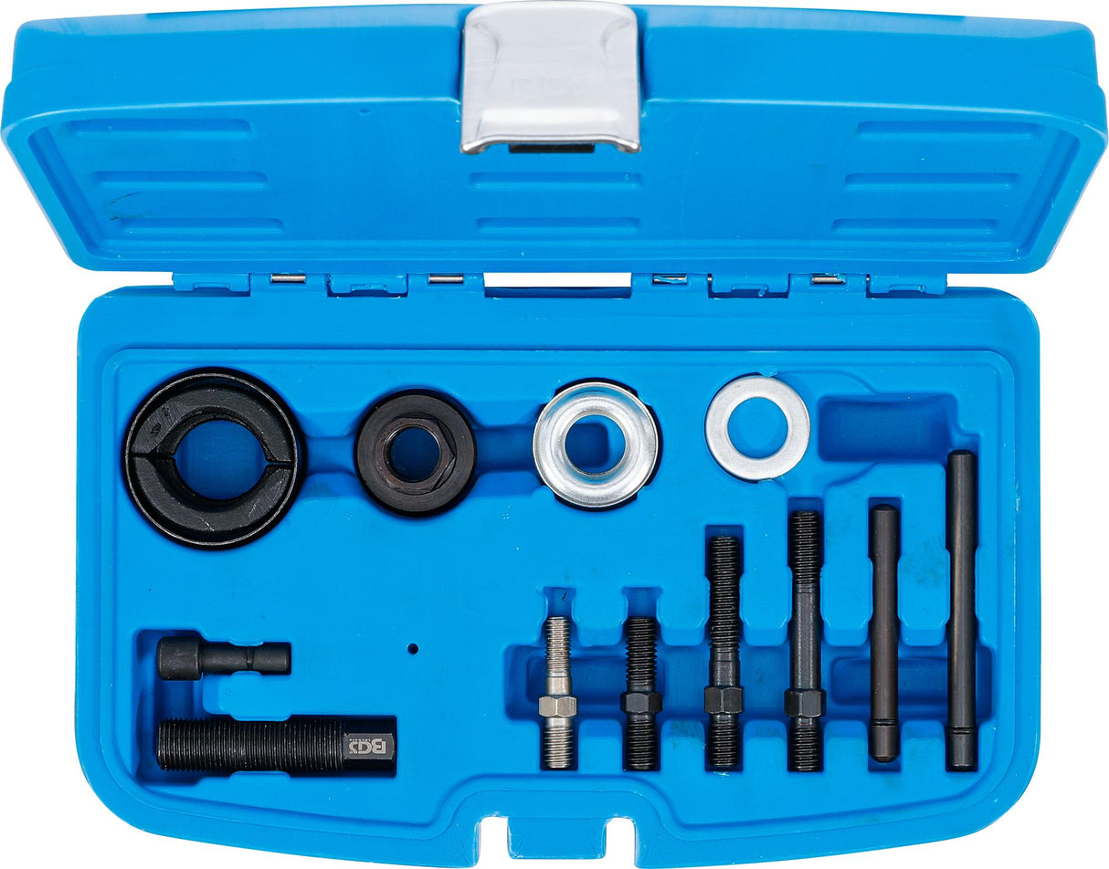 BELT PULLEY PULLER & ASSEMBLY SET | FOR GM, FORD | 13 PCS. (7754)