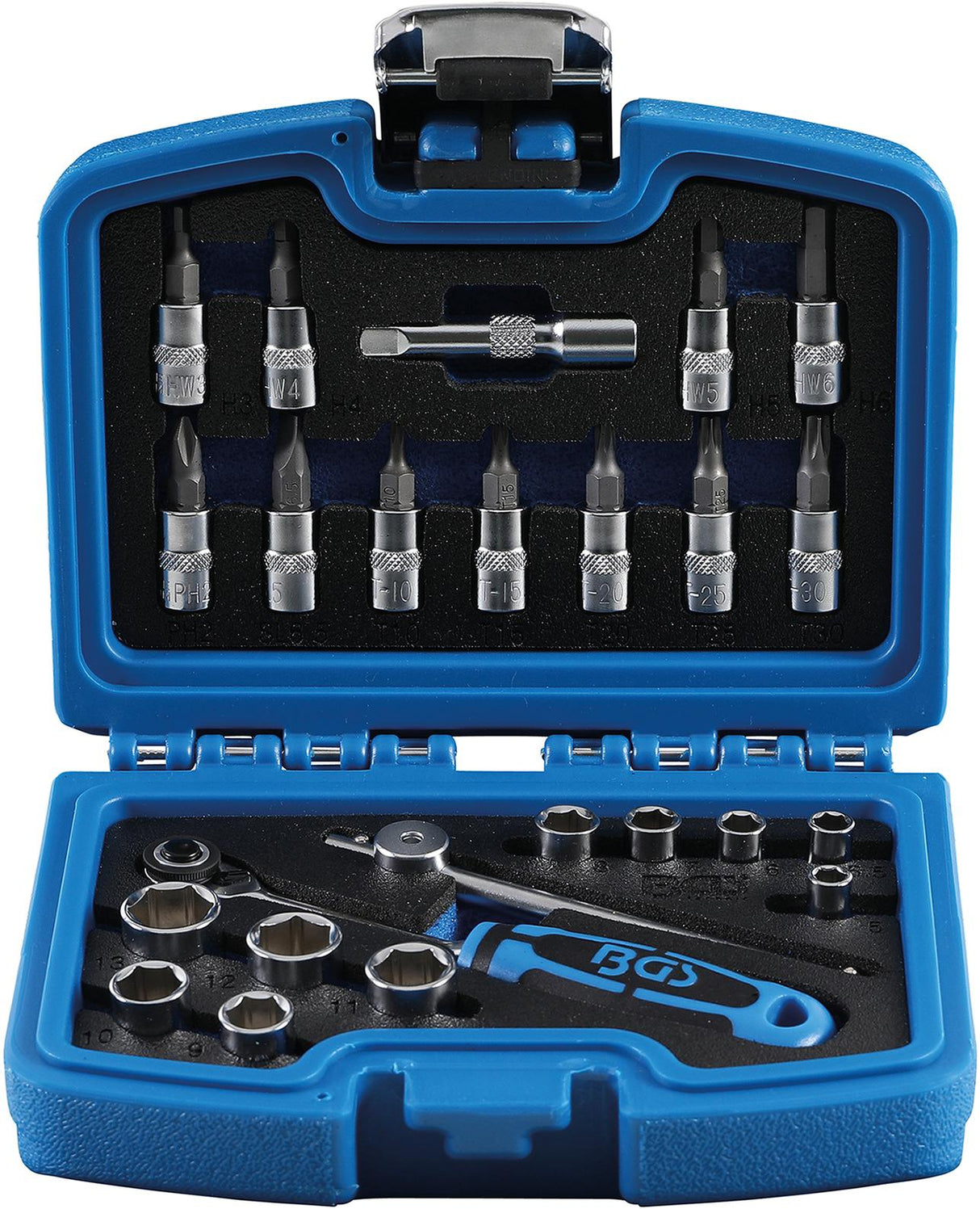 SOCKET SET | 6.3 MM (1/4") DRIVE | 24 PCS. (2140)