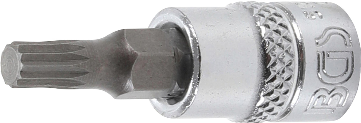 BIT SOCKET | 6.3 MM (1/4") DRIVE | SPLINE (FOR XZN) M5 (5105-M5)