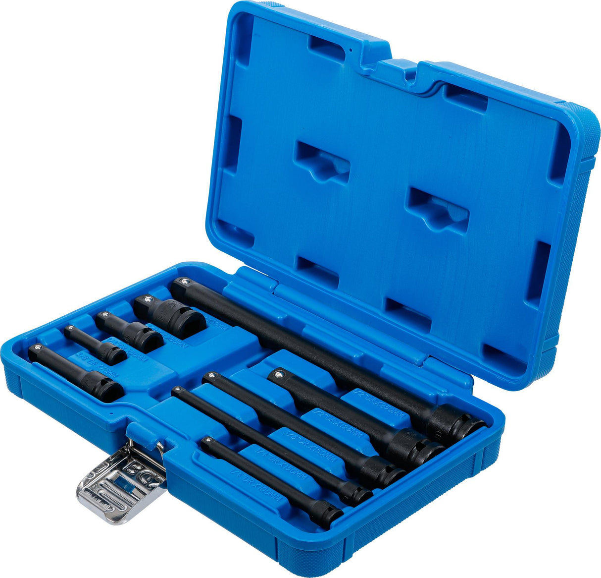 IMPACT EXTENSION BAR SET | 6.3 MM (1/4") / 10 MM (3/8") / 12.5 MM (1/2") | 9 PCS. (25145)
