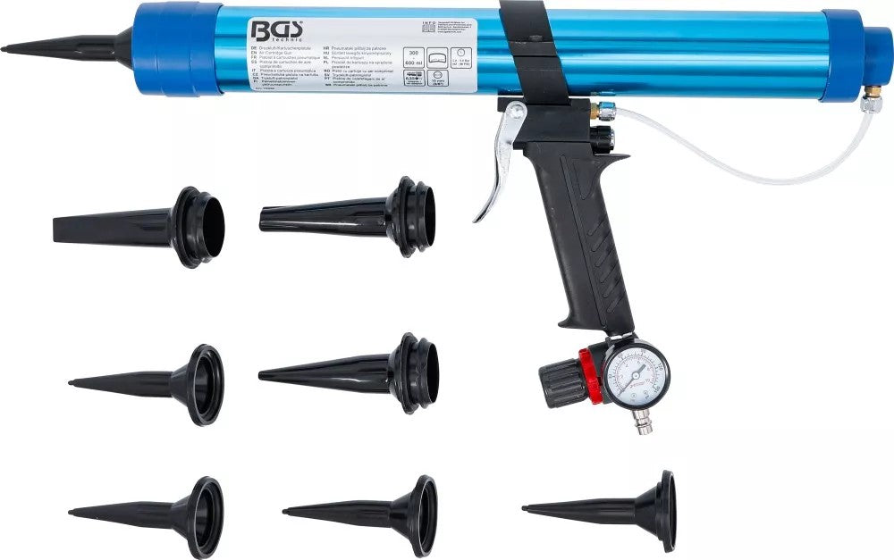 PNEUMATIC GLUE AND SEALANT GUN | FOR TUBULAR BAGS (70336)
